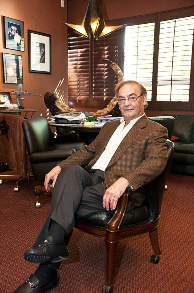 Phil Ruffin, owner of Treasure Island, in his office on Wednesday, May 18, 2011.